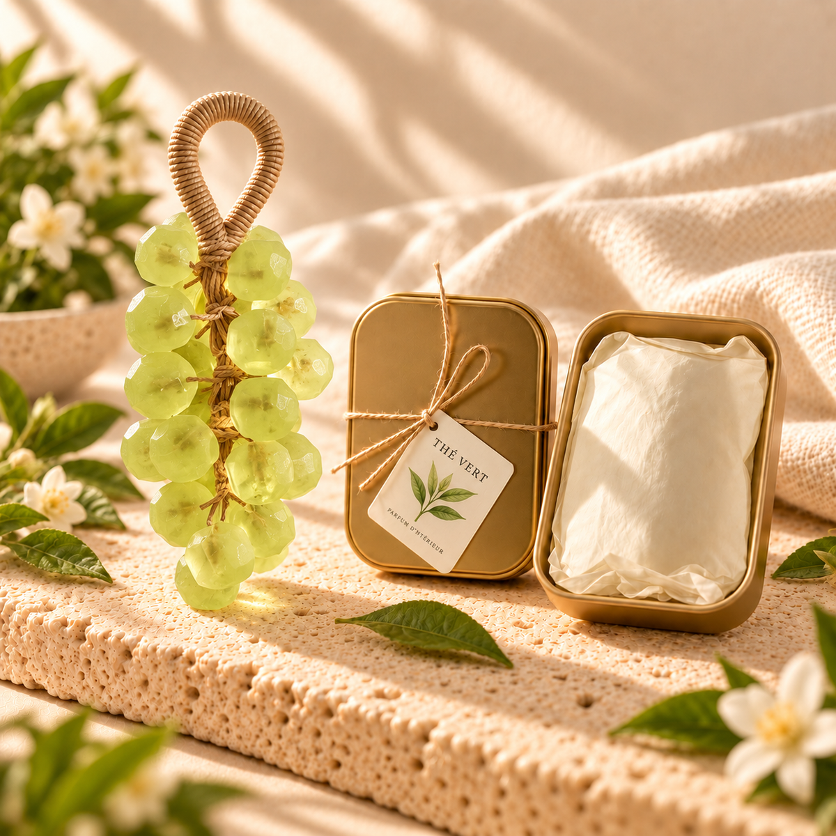 Le Savon Grappe Suspendu