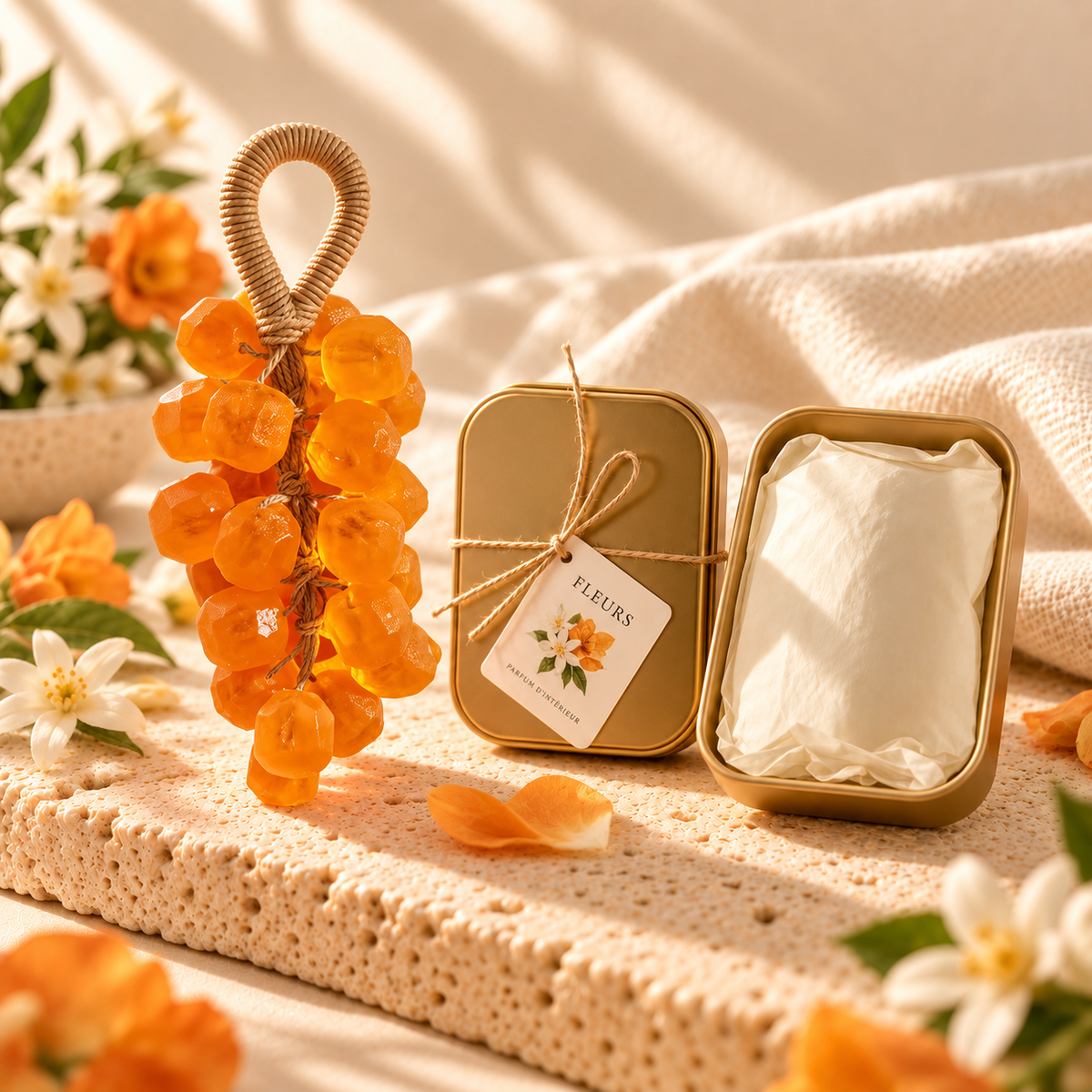 Le Savon Grappe Suspendu