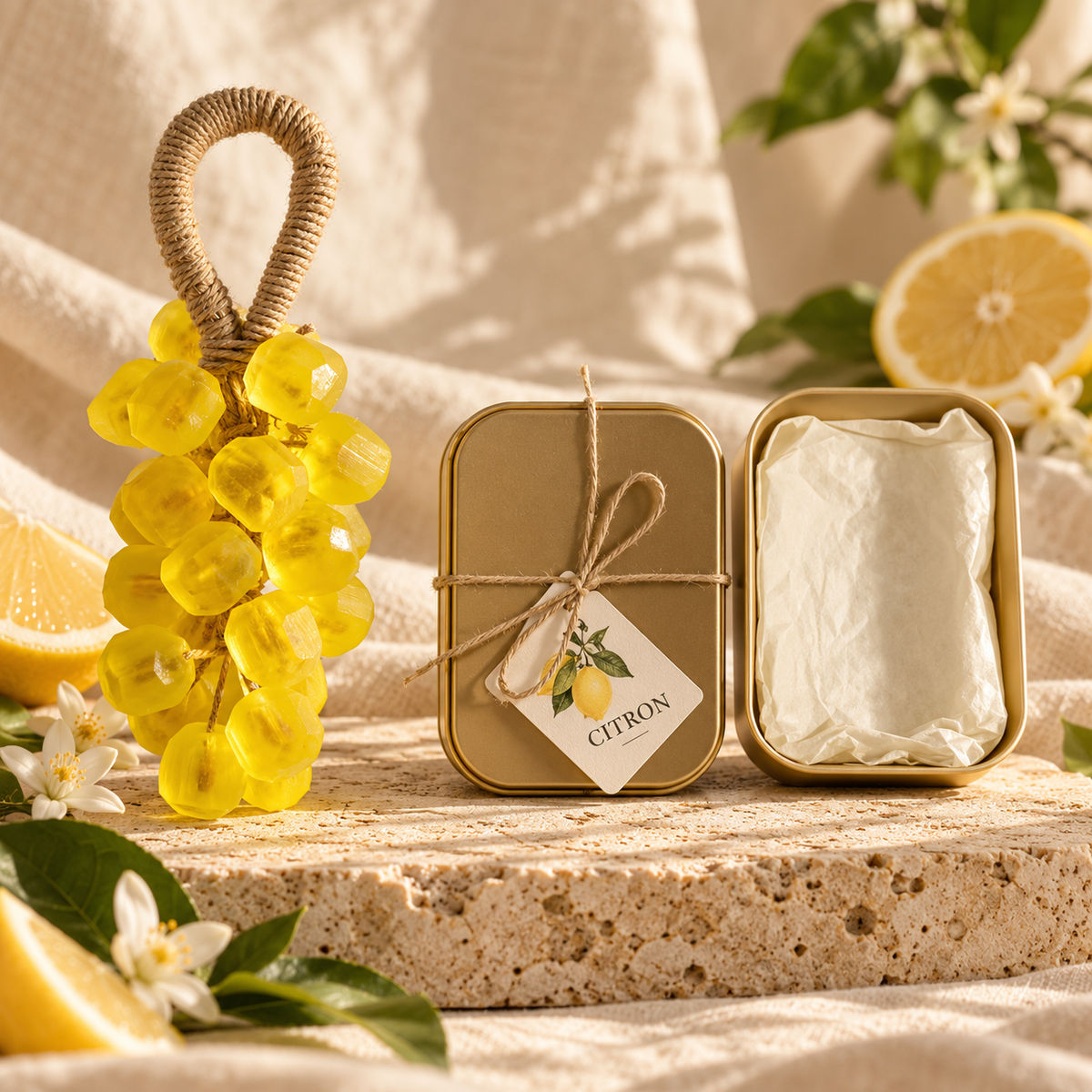 Le Savon Grappe Suspendu